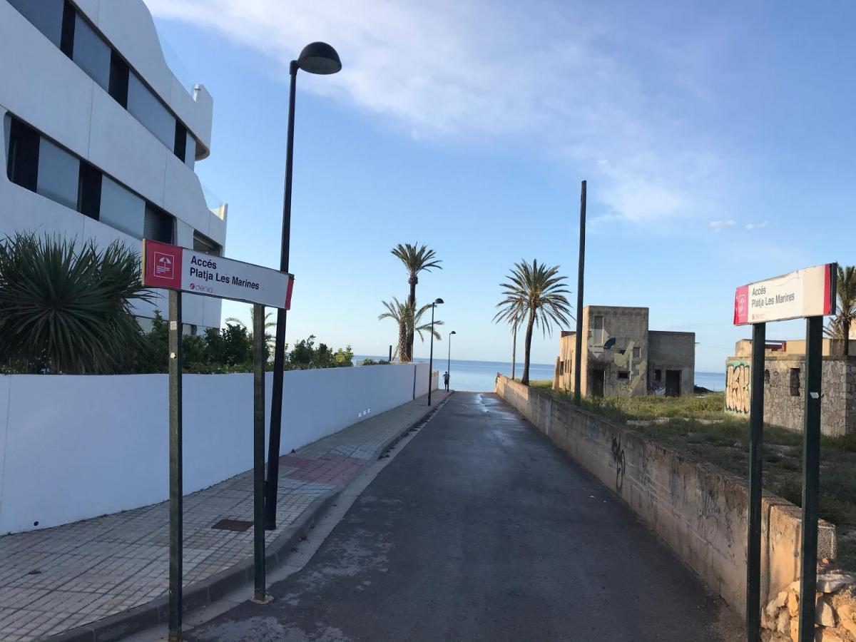 Estudio En Denia Con Piscina Y Wifi Privada, A 100 M Del Mar Eksteriør billede